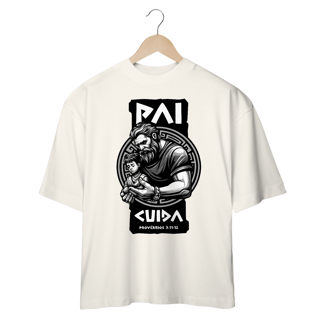 Nome do produto CAMISA OVERSIZED | PAI CUIDA PROVÉRBIOS 3:11-12