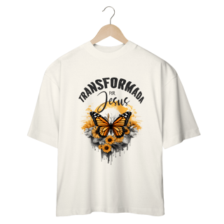 Nome do produto CAMISETA OVERSIZED | TRANSFORMADA POR JESUS