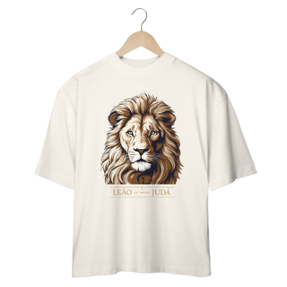 Nome do produto CAMISETA OVERSIZED | LEÃO DA TRIBO DE JUDÁ