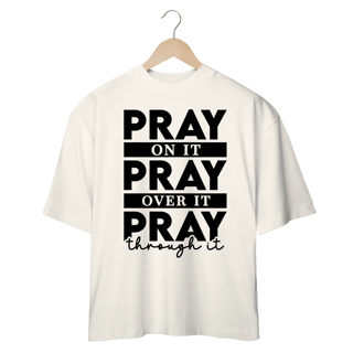 Nome do produto CAMISETA OVERSIZED | PRAY