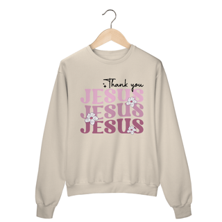 Nome do produto MOLETOM FECHADO | THANK YOU JESUS