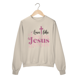 Nome do produto MOLETOM FECHADO | LOVE LIKE JESUS 1