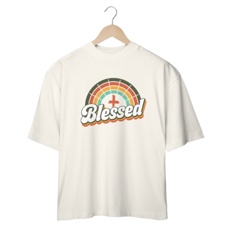Nome do produto CAMISETA OVERSIZED | BLESSED