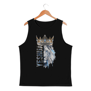 Nome do produto REGATA MASC SPORT DRY UV| YESHUA COROA AZUL
