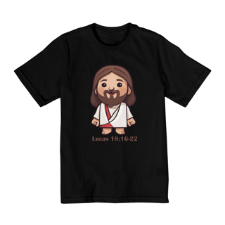 Nome do produto CAMISA QUALITY INFANTIL 2 A 8 | LUCAS 18:16-22