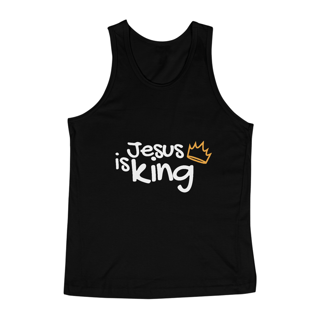 Nome do produto REGATA MASCULINA QUALITY | JESUS IS KING