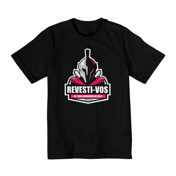 CAMISA QUALITY INFANTIL 10 A 14 | EFÉSIOS 6:11
