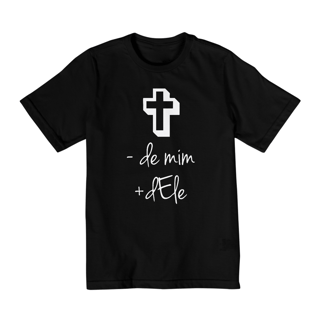 Nome do produto CAMISETA QUALITY INFANTIL 2 A 8 | - DE MIM + DELE