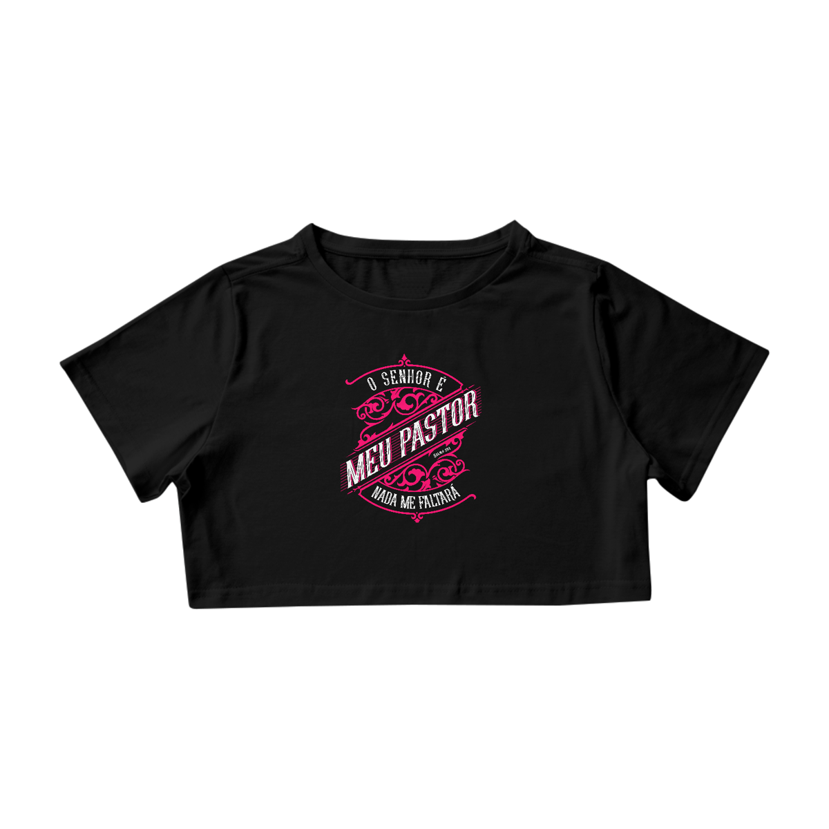 Nome do produto: CAMISA CROPPED | SALMOS 23:1