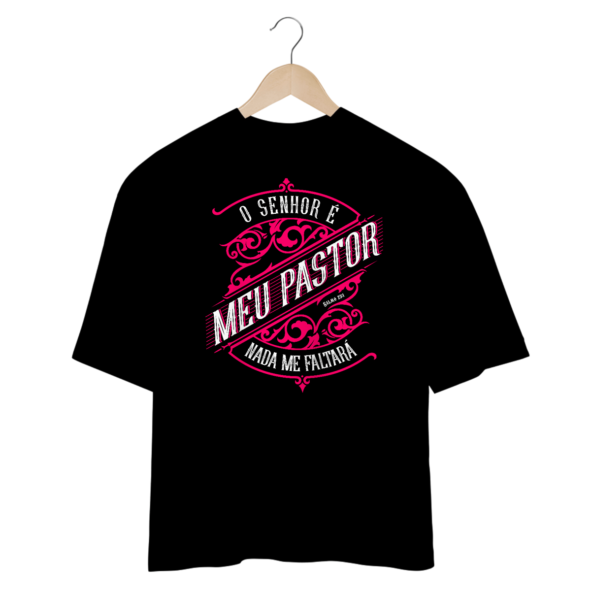 Nome do produto: CAMISETA OVERSIZED | SALMOS 23:1