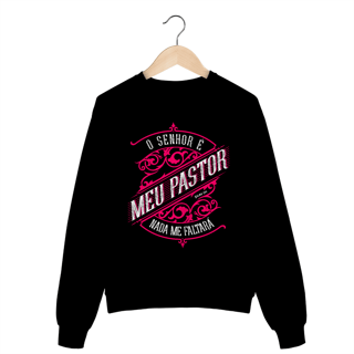 Nome do produto MOLETOM FECHADO | SALMOS 23:1
