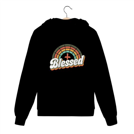 MOLETOM COM ZÍPER | BLESSED