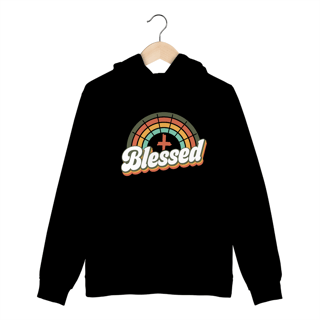 Nome do produto MOLETOM CANGURU | BLESSED