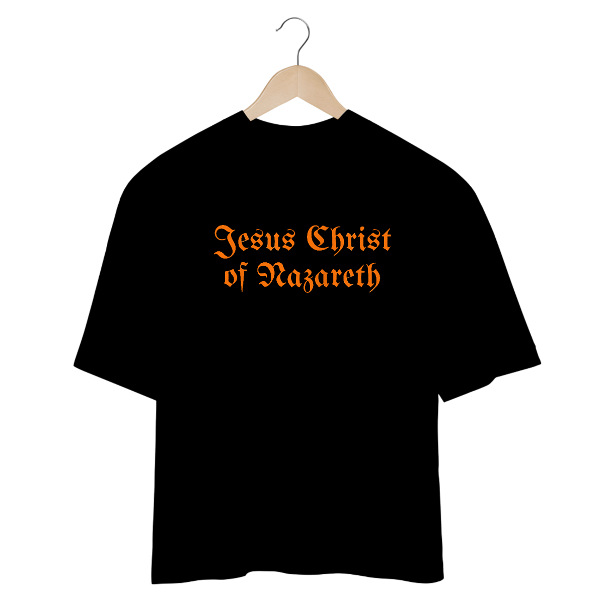 Nome do produto: CAMISETA OVERSIZED | JESUS CHRIST OF NAZARETH