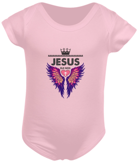 Nome do produto BODY INFANTIL | JESUS - ELE NOS AMOU