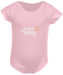 Nome do produto BODY INFANTIL | JESUS IS KING