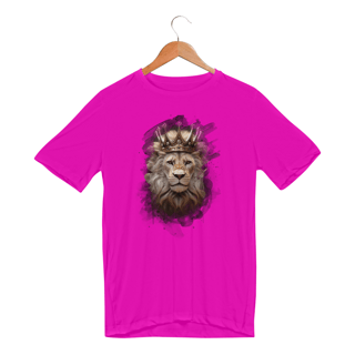 Nome do produto CAMISETA SPORT DRY UV | LEÃO COROA DOURADA