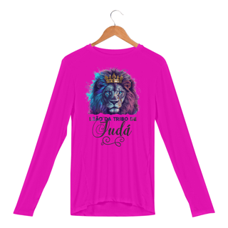 Nome do produto CAMISA MANGA LONGA SPORT DRY UV | LEÃO DA TRIBO DE JUDÁ