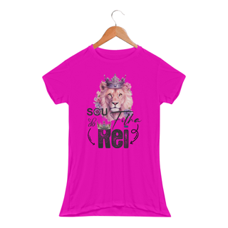Nome do produto BABY LONG SPORT DRY UV | LEÃO ROSA - SOU FILHA DO REI