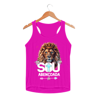 Nome do produto REGATA FEMININA SPORT DRY UV | SOU ABENÇOADA