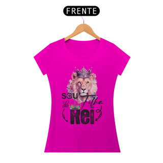 Nome do produto BABY LONG QUALITY | LEÃO ROSA - SOU FILHA DO REI