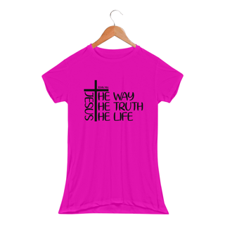 Nome do produto BABY LONG SPORT DRY UV | JESUS THE WAY + THE THUTH + THE LIFE