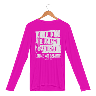 Nome do produto CAMISA MANGA LONGA SPORT DRY UV | SALMOS 150