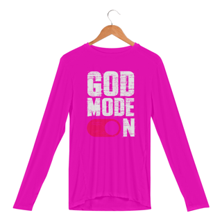 Nome do produto CAMISETA MANGA LONGA SPORT DRY UV | GOD MODE ON