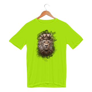 Nome do produto CAMISETA SPORT DRY UV | LEÃO COROA DOURADA