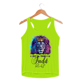 Nome do produto REGATA FEMININA SPORT DRY UV | LEÃO DA TRIBO DE JUDÁ