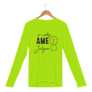 Nome do produto CAMISA MANGA LONGA SPORT DRY UV | AME + JULGUE -