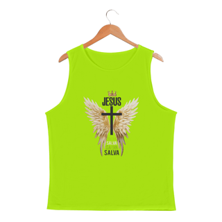 Nome do produto REGATA MASCULINA SPORT DRY UV | JESUS SALVA