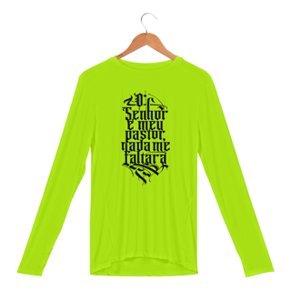 Nome do produto CAMISA MANGA LONGA SPORT DRY | SALMO 23:1