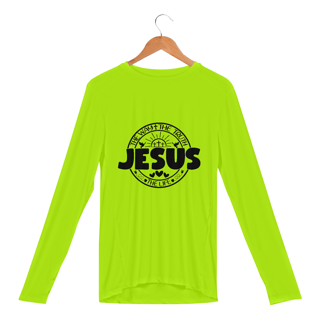 Nome do produto CAMISETA MANGA LONGA SPORT DRY UV| JESUS THE WAY + THE TRUTH + THE LIFE