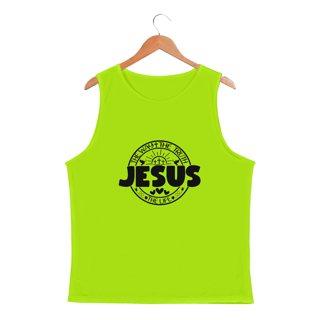 Nome do produto REGATA MASCULINA SPORT DRY UV| JESUS THE WAY + THE TRUTH + THE LIFE