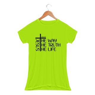 Nome do produto BABY LONG SPORT DRY UV | JESUS THE WAY + THE THUTH + THE LIFE