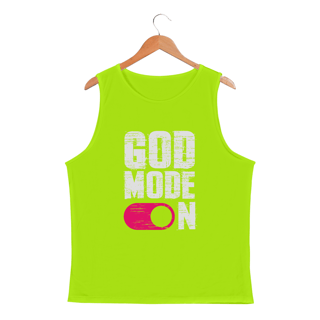 Nome do produto REGATA MASCULINA SPORT DRY UV | GOD MODE ON