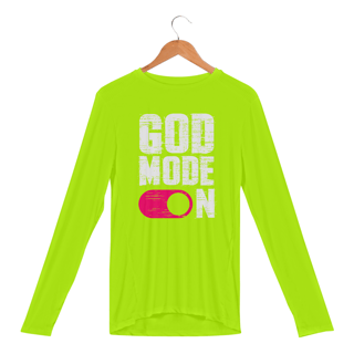 Nome do produto CAMISETA MANGA LONGA SPORT DRY UV | GOD MODE ON