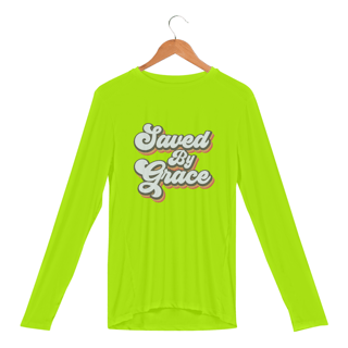 Nome do produto CAMISETA MANGA LONGA SPORT DRY UV|  SAVED BY GRACE