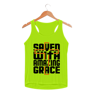 Nome do produto REGATA FEMININA SPORT DRY UV | SAVED WITH AMAZING GRACE