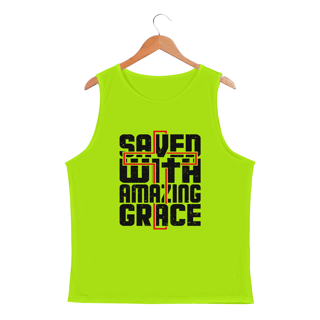 Nome do produto REGATA MASCULINA SPORT DRY UV | SAVED WITH AMAZING GRACE