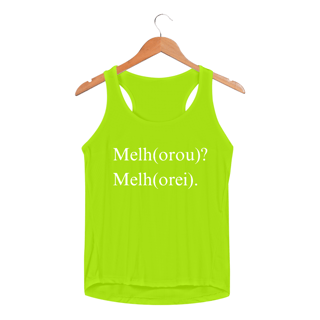 Nome do produto REGATA FEMININA SPORT DRY UV | MELH(OROU)? MELH(OREI).