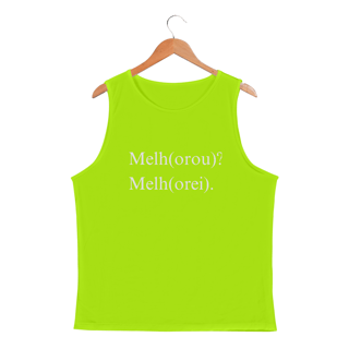 Nome do produto REGATA MASCULINA SPORT DRY UV | MELH(OROU)? MELH(OREI).