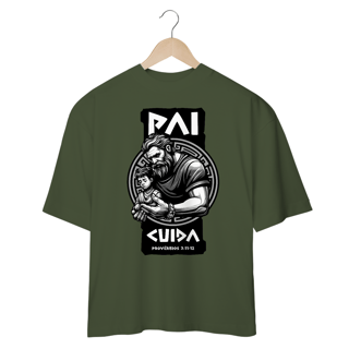 Nome do produto CAMISA OVERSIZED | PAI CUIDA PROVÉRBIOS 3:11-12