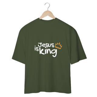Nome do produto CAMISETA OVERSIZED | JESUS IS KING