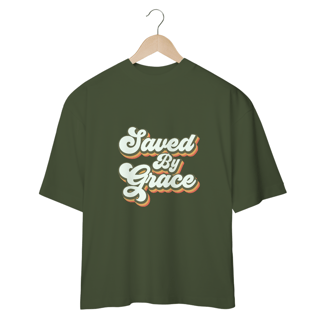 Nome do produto CAMISETA OVERSIZED |  SAVED BY GRACE