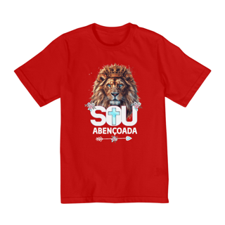 Nome do produto CAMISA QUALITY INFANTIL 2 A 8 | SOU ABENÇOADA