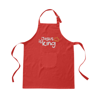 Nome do produto AVENTAL BRIM | JESUS IS KING