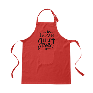 Nome do produto AVENTAL BRIM | LOVE LIKE JESUS