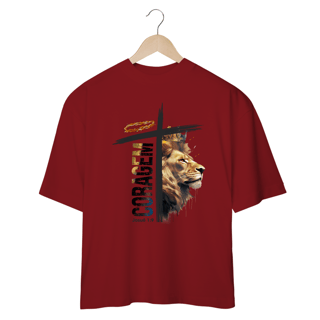 Nome do produto CAMISETA OVERSIZED | CORAGEM - JOSUÉ 1:9